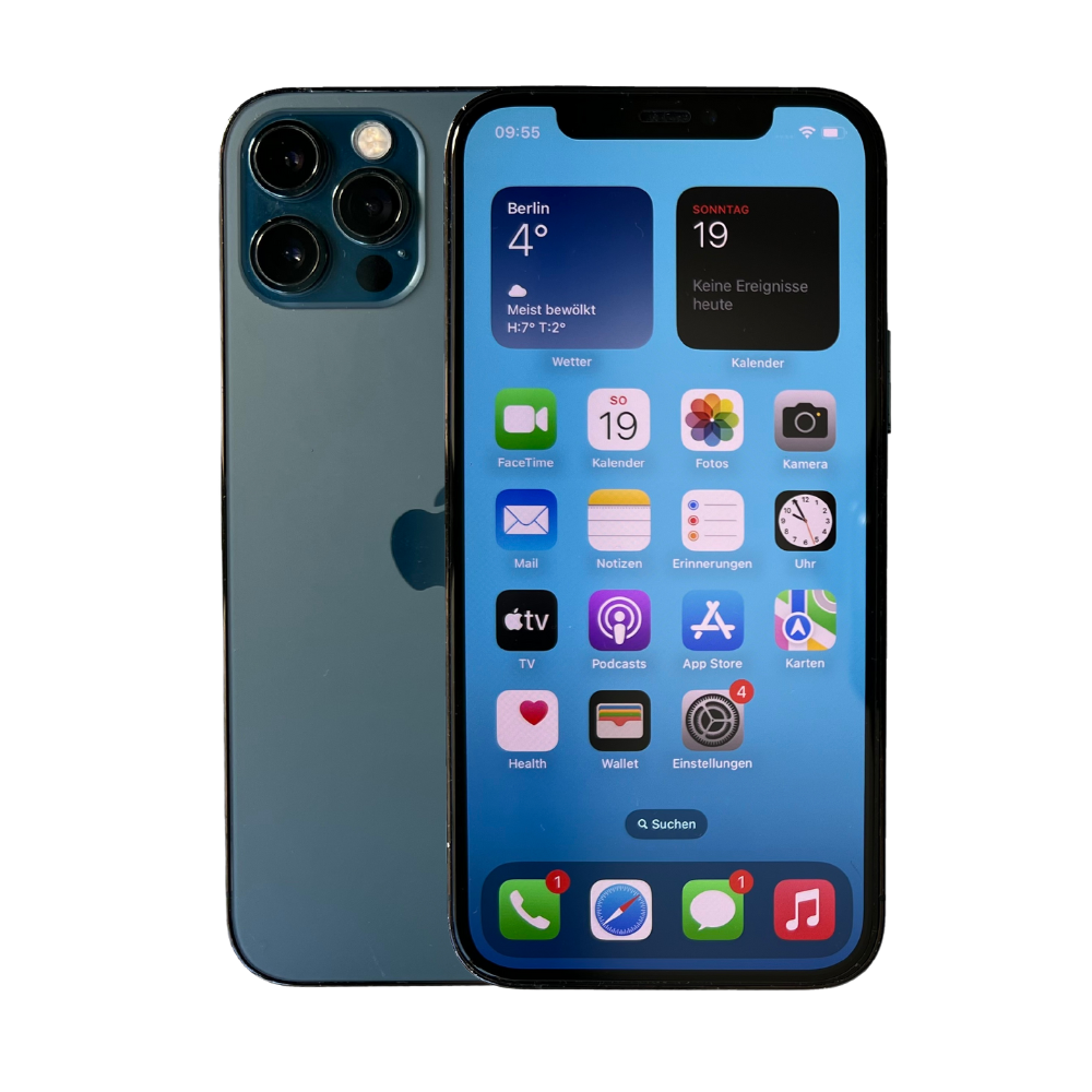 IPhone 12 Pro Pazifikblau good 256 Gb Kein Sim Lock