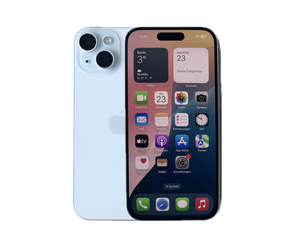 iPhone 15 Plus - Licht Blau